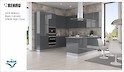 MDF-панель Rehau 19.6мм Rauvisio Brilliant Bigio metallic 6340B HG (Серебристый антрацит) 