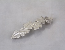 Меблева ручка Giusti РГ  478 WMN719.128.00R3 срібло Ноттінгем