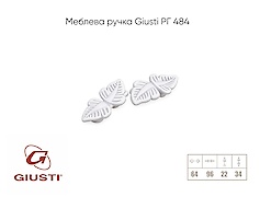 Меблева ручка Giusti РГ 484 WMN719.064.00T4 