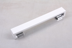 Мебельная ручка Poliplast РП-32/160 акриловая матовая белая