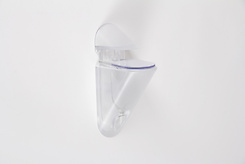 Меблевий полицетримач Poliplast ПП-1 пластиковий прозорий