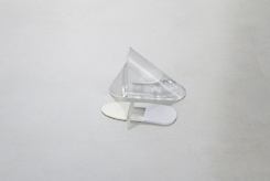 Меблевий полицетримач Poliplast ПП-1 пластиковий прозорий