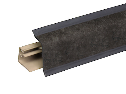 Р отб-ка WAP 118 Бетон темный L=4200 (плинтус мебельный)