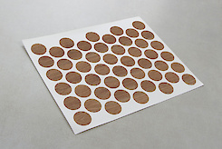 Заглушка самоклеющаяся для конфирмата к H3133 (50шт)