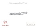Меблева ручка Giusti РГ 486 WMN.715.128.KRM5 