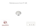 Меблева ручка Giusti РГ 488 WPO.715.030.KRM5 