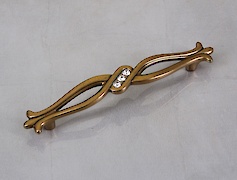 Мебельная ручка Giusti РГ 489 WMN.715.128.KRA8 старое золото 