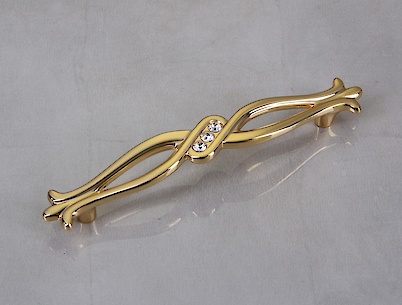 Мебельная ручка Giusti РГ 492 WMN.715.128.KRGP золото глянцевое