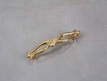 Меблева ручка Giusti РГ 493 WMN.715.096.KRGP золото глянсове