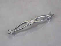 Меблева ручка Giusti РГ 495 WMN.715.128.KR02 хром глянсовий