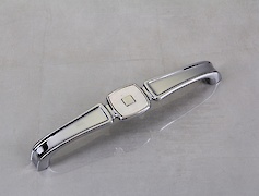 Меблева ручка Giusti РГ 504 WMN.716.160.MB02 хром глянсовий+ перламутровий