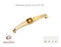 Мебельная ручка Giusti РГ 507 WMN.716.160.MGGP золото глянцевое