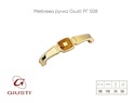 Меблева ручка Giusti РГ 508 WMN.716.096.MGGP золото глянсове