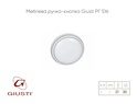 Мебельная ручка-кнопка Giusti РГ 516 P77.00.00.T4G