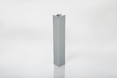 Куточок універсальний 90° Scilm до пластикового цоколю H=150 під алюміній гладкий (425С-147-А13SF)