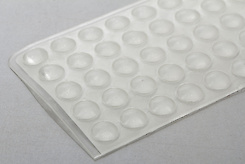 Самоклеючі демпфери Italiana Ferramenta напівсфера 7x1.5мм, 50шт