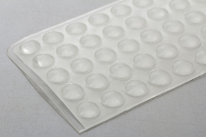 Самоклеючі демпфери Italiana Ferramenta напівсфера 7x1.5мм, 50шт