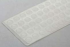 Самоклеючі демпфери Italiana Ferramenta напівсфера 8x1.6мм, 50шт