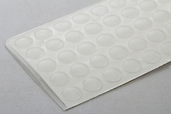 Самоклеючі демпфери Italiana Ferramenta напівсфера 10x3мм, 50шт