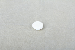 Декоративна заглушка Italiana Ferramenta для маскування отворів d = 8мм, біла