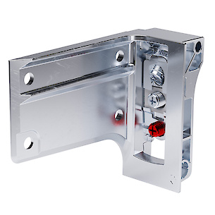 Підвіс меблевий з регулюванням Italiana Ferramenta Libra H7 під прикручування для нижнього модуля лівий