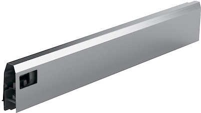Боковина шухляди Hettich ArciTech h=94 L=350 права срібляста