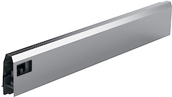 Боковина шухляди Hettich ArciTech h=94 L=500 права срібляста