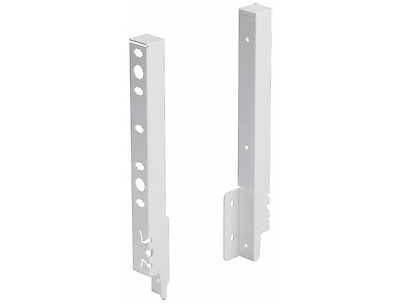 Кріплення задньої стінки Hettich для шухляди ArciTech h=250 ліве біле